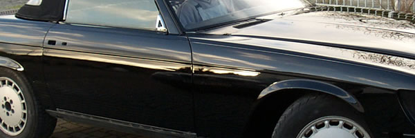 DB W107 Ganzlackierung