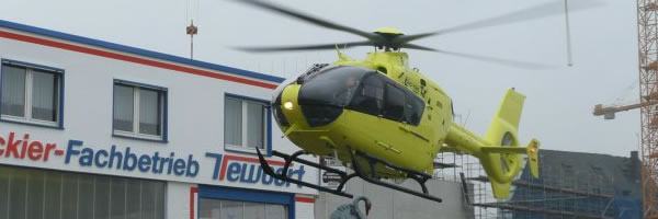 Eurocopter EC 135 Umlackierung