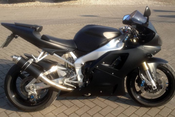 Motorrad-Lackierung
